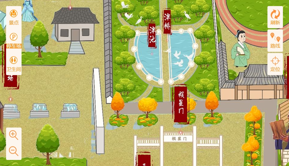 法库手绘地图景区语音讲解导览系统：智慧景区建设的基石